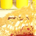 Crujiente de queso parmesano