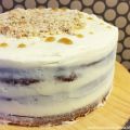 Tarta de nueces y jarabe de arce