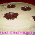 Tarta de queso y naranja