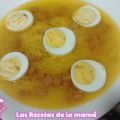 Receta de sopa de fideos al estilo de la mamá