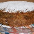 Tarta de nueces y manzana