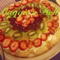 Pizza  de fruta