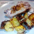 Redondo de cerdo en olla GM E y cabezal horno