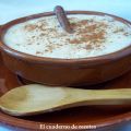 Arroz con leche.