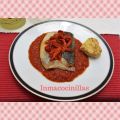 BACALAO CONFITADO CON SALSA DE TOMATE