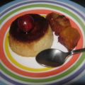 Flan de manzana