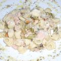 PASTA CON ESCALIBADA.