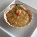 Receta de Vieiras rellenas en su concha.