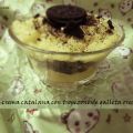 CREMA CATALANA CON TROPEZONES DE GALLETAS OREO