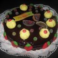 Tarta de chocolate con chuches