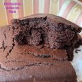 Bizcocho de chocolate con agua