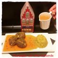 BOLAS BELGAS DE CARNE CON SALSA DE TOMATE