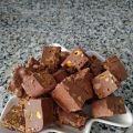 Turrón de chocolate y kikos