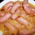 SALCHICHAS A LA SIDRA CON THERMOMIX