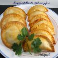 Empanadillas de verduras y foie
