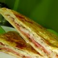 EMPANADA RÁPIDA DE JAMON ESPUÑA Y QUESO