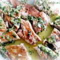 VENTRESCA DE ATÚN CON SALSA VERDE
