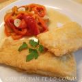 PERCA CON PIMIENTOS EN ENSALADA