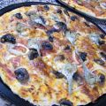 Noche de futbol, pizza para cenar!