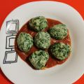 Malfatti de espinacas y queso ricotta