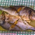 Dorada al horno al romerito