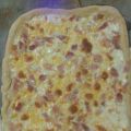 Pizza carbonara