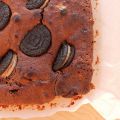 BROWNIE DE COCHOLATE CON FALSO OREO