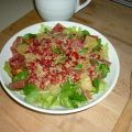 ENSALADA CON JAMÓN Y PIÑA
