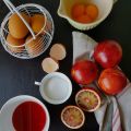 Orange curd con naranjas sanguinas