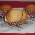 Magdalenas de nata agria