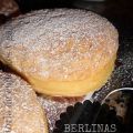 Berlinas de chocolate