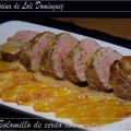 Solomillo de cerdo con mostaza a la sidra