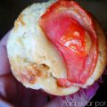 Magdalenas con tomate y queso de cabra