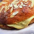 Roscon con crema pastelera de mandarina