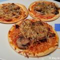 Mini Pizzas Hechas con Obleas de Empanadillas