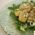 ENSALADA DE RUCULA CON ALCACHOFAS AL QUESO DE[...]
