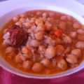 Potaje de garbanzos con arroz