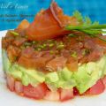 TARTAR DE SALMÓN AHUMADO Y AGUACATE