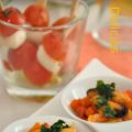 Cucharillas de mejillones y verduras