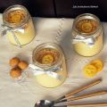 Mousse de chocolate blanco y chiquitillos.