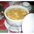 SOPA DE GALETS RELLENOS