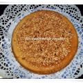 Tarta de turrón.