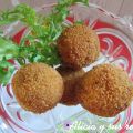 CROQUETAS DE POLLO ASADO AL CURRY DE MADRÁS