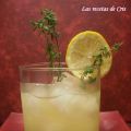 COCKTAIL DE LIMONCELLO Y GINEBRA CON TOMILLO