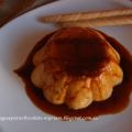 FLAN DE TURRON DE YEMA TOSTADA