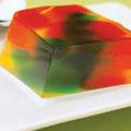Gelatina caleidoscópica sabor limón y moras