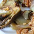 ALCACHOFAS CON ALMENDRAS
