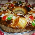 Roscón de Reyes relleno de trufa