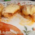 Patatas Rellenas a la Boloñesa (Microondas)