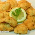 Rosada frita al limón